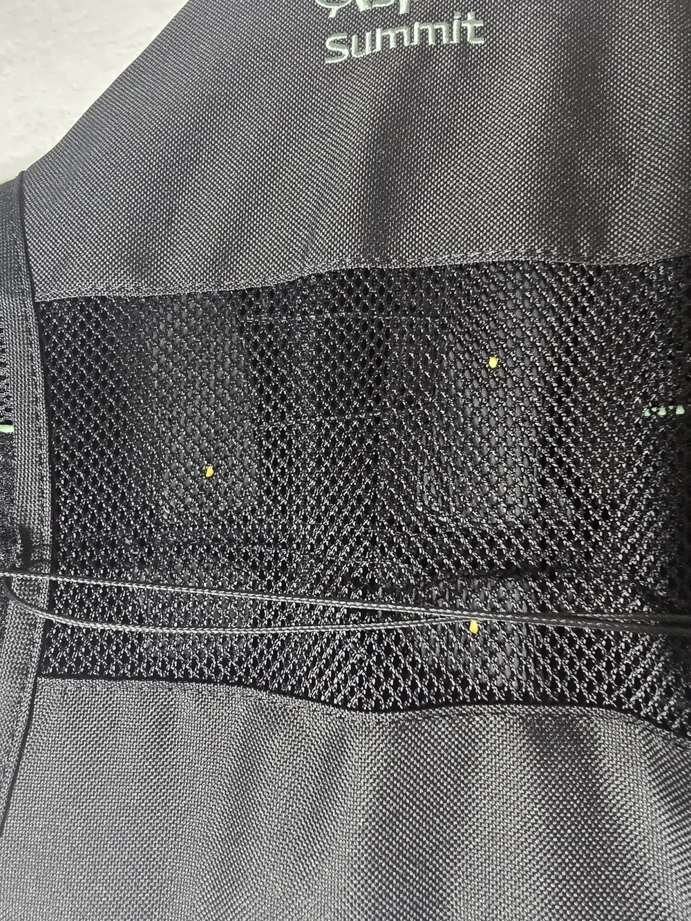 Black Lumbar Support Belt with Adjustable Straps Size M/L